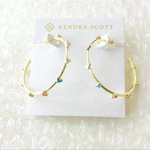 Kendra Scott Haven Heart Earrings